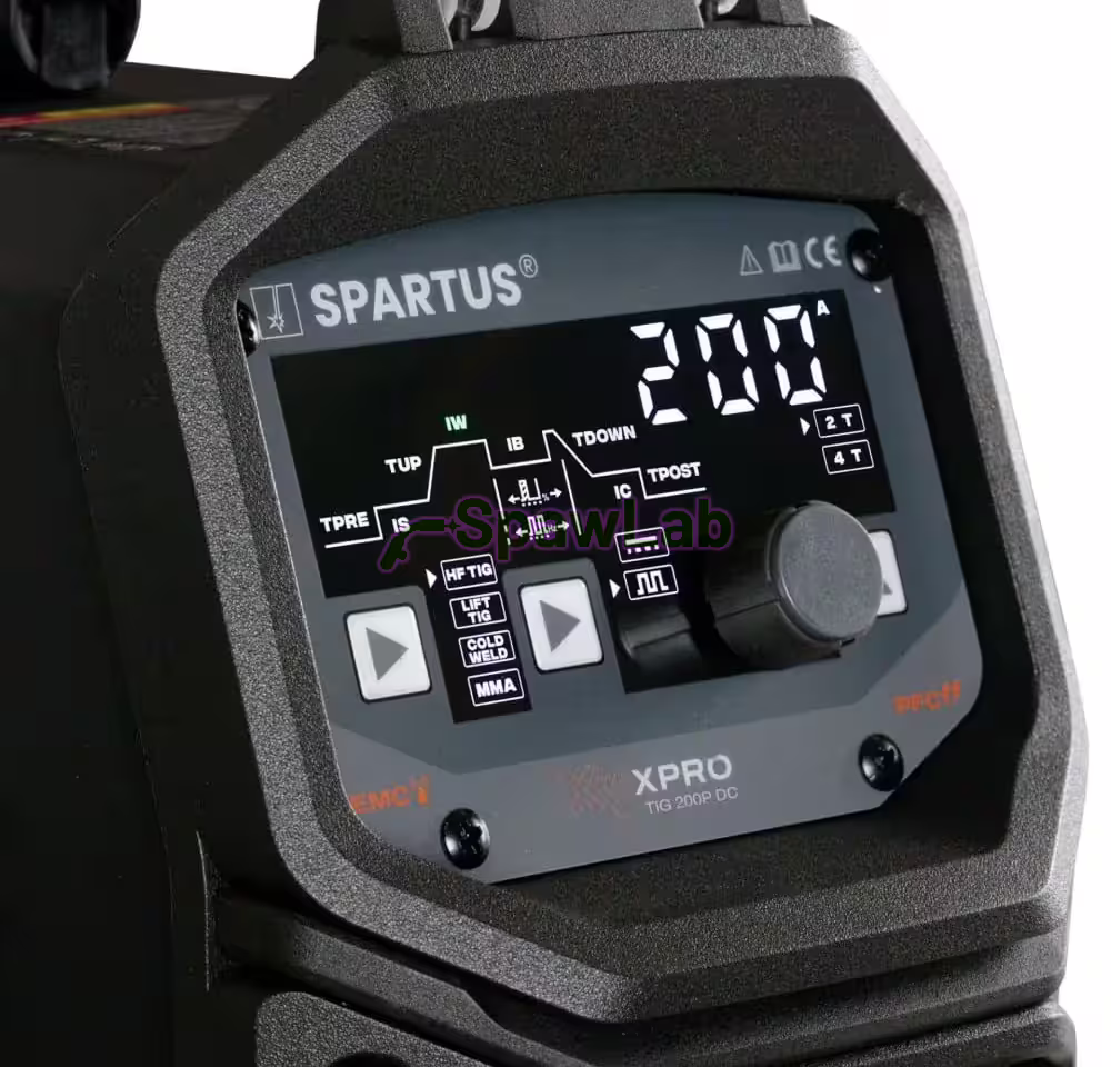 Spartus XPro TIG 200P DC, Bild 8