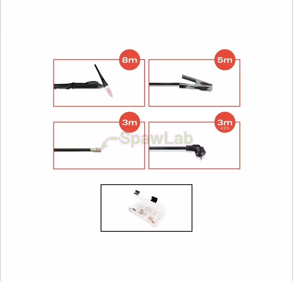 Spartus XPro TIG 200P DC im Paket mit Mini-Brenner SPP 170 - 8m, Bild 6