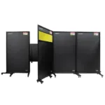 Spartus Arbeitsplatzeinhausung 4460×4400 zum Laserschweißen, Bild 2