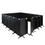 Spartus 5560×5500 laser welding workstation enclosure