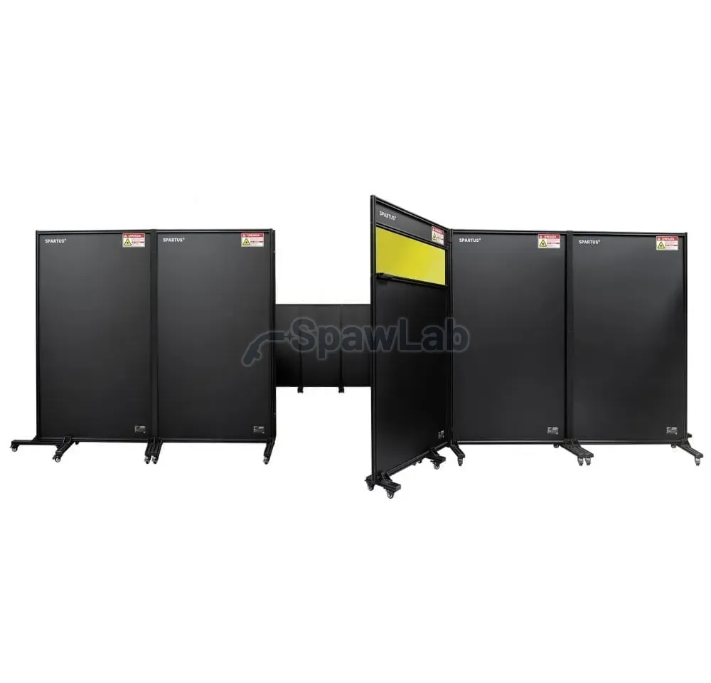 Spartus 5560×5500 laser welding workstation enclosure, photo 2