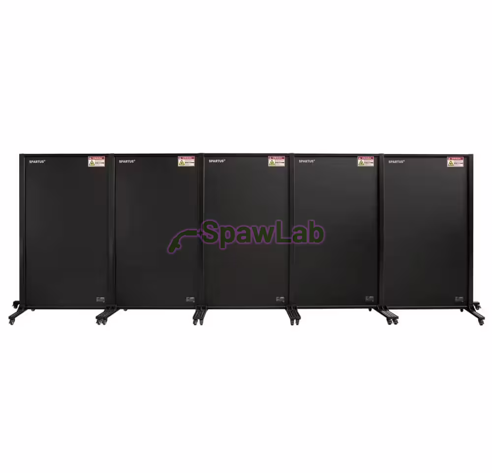 Spartus Arbeitsplatzeinhausung 5560×5500 zum Laserschweißen, Bild 3