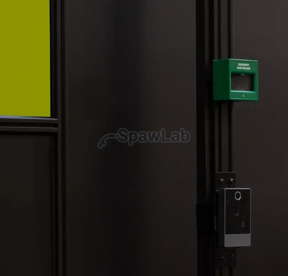 Spartus Housing station 6000x4000x2250 for welding laser with roof and equipment