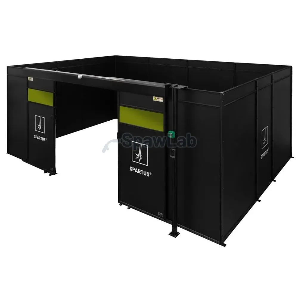 Spartus Housing station 6000x4000x2250 for welding laser with equipment
