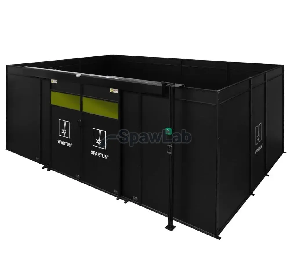 Spartus Housing station 6000x4000x2250 for welding laser with equipment