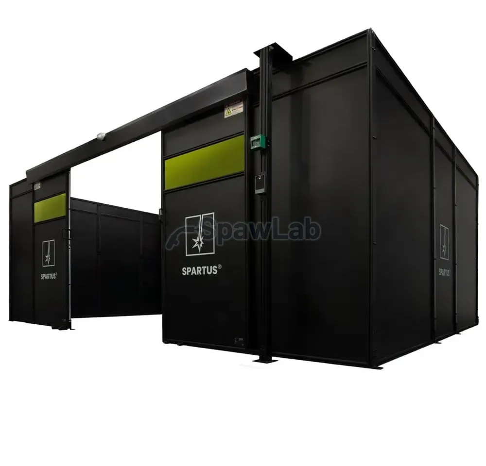 Spartus Housing station 6000x4000x2250 for welding laser with equipment