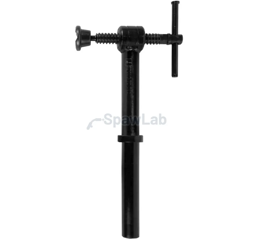 Spartus [OUTLET] 90° screw clamp with swivel handle 300×150