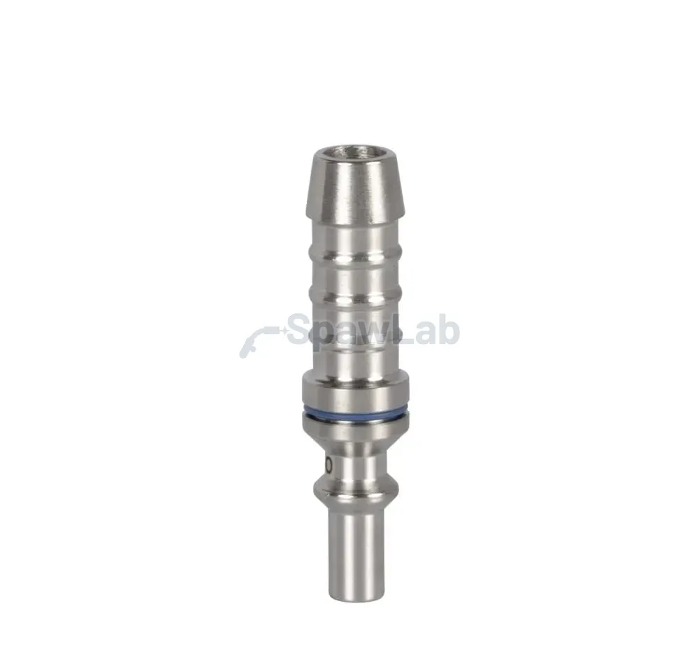 Spartus druckminderseitiges Anschlussstück, Stecknippel für Schlauch Ø10,0mm (Sauerstoff)