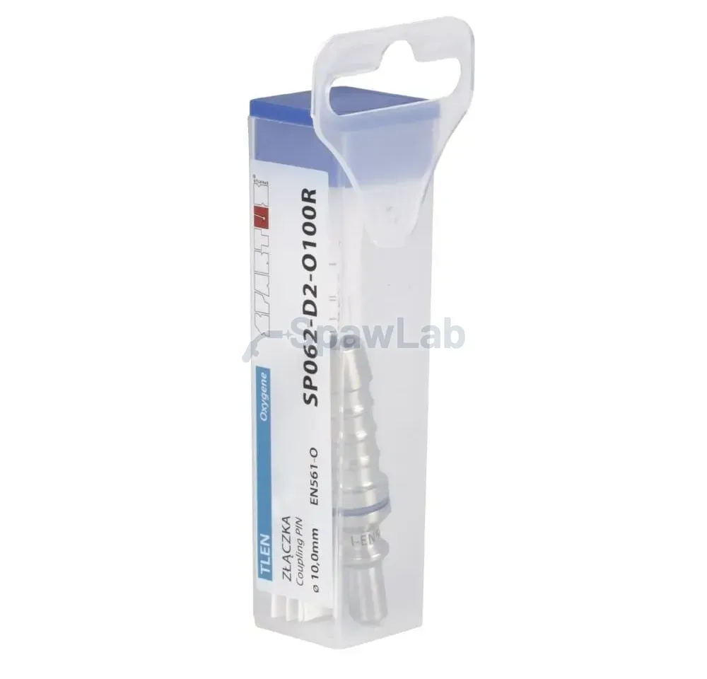 Spartus druckminderseitiges Anschlussstück, Stecknippel für Schlauch Ø10,0mm (Sauerstoff), Bild 2