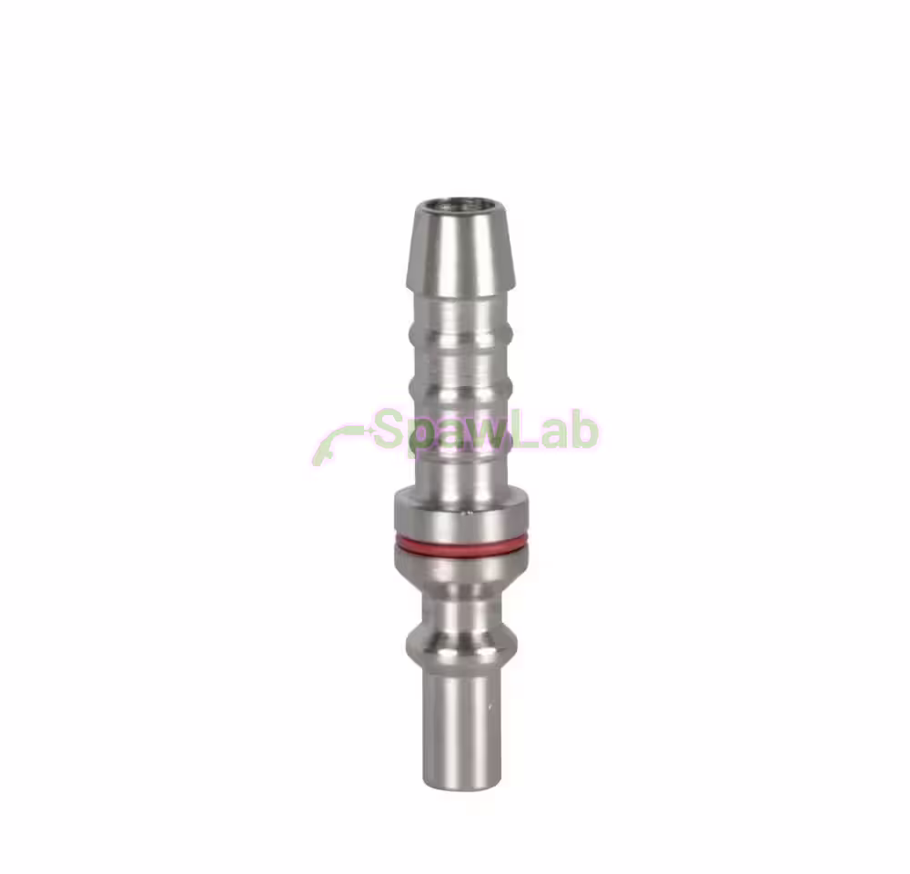 Spartus druckminderseitiges Anschlussstück, Stecknippel für Schlauch Ø8,0mm (Brenngas)