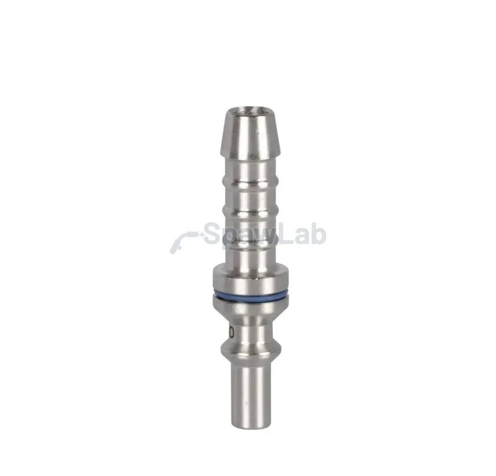Spartus druckminderseitiges Anschlussstück, Stecknippel für Schlauch Ø8,0mm (Sauerstoff)