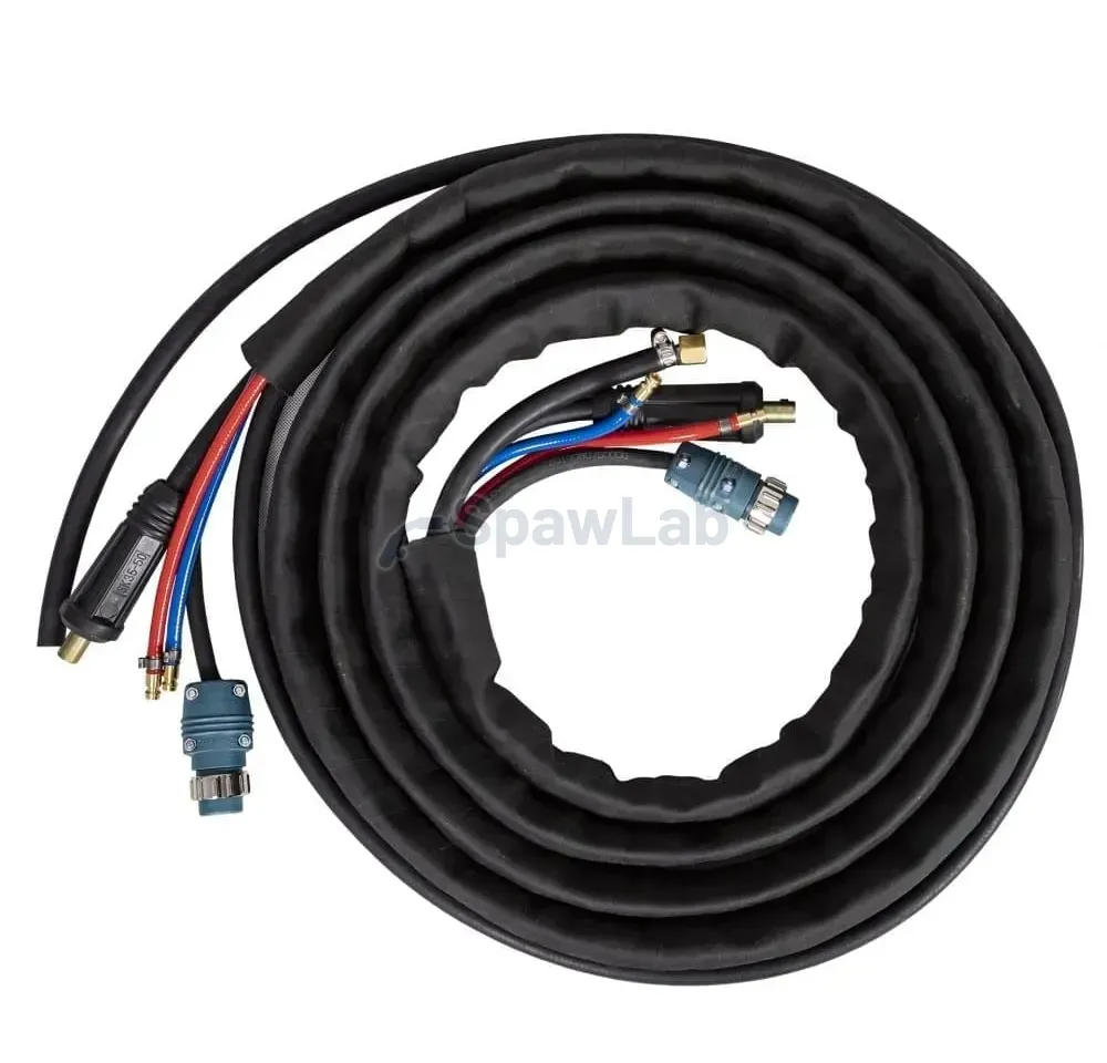Spartus combined control cable 25 m, connections for SPARTUS® MIG 420HW