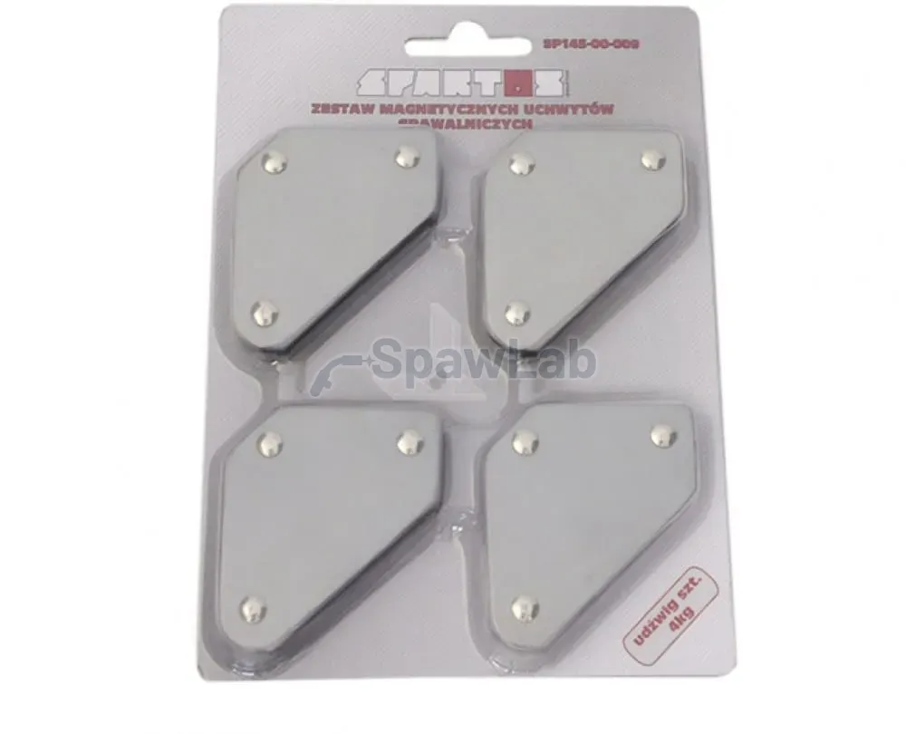 Spartus set of 4 angle magnets, holding force 4 kg, photo 2