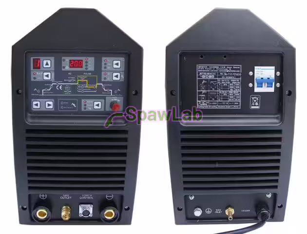 Inverter welder JET TIG AC/DC 200 IGBT Welder Fantasy with Parker torch, photo 3