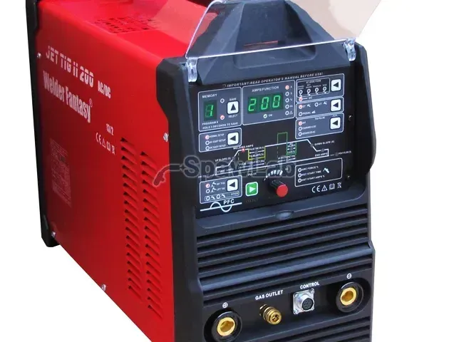 Inverter welder JET TIG II AC/DC 200 IGBT PFC Welder Fantasy with Parker torch