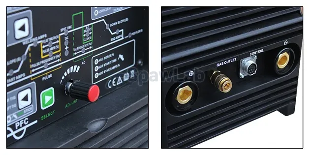 Inverter welder JET TIG II AC/DC 200 IGBT PFC Welder Fantasy with Parker torch, photo 6