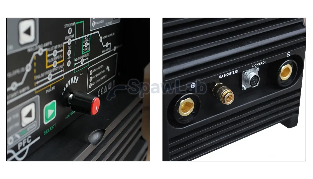 Inverter welder JET TIG II AC/DC 200-S Spot/Cold Welding IGBT Welder Fantasy with Parker torch, photo 6