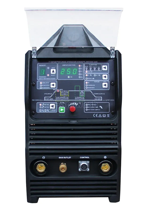 Inverter welder JET TIG II AC/DC 250 A Welder Fantasy with cooler and trolley, photo 4