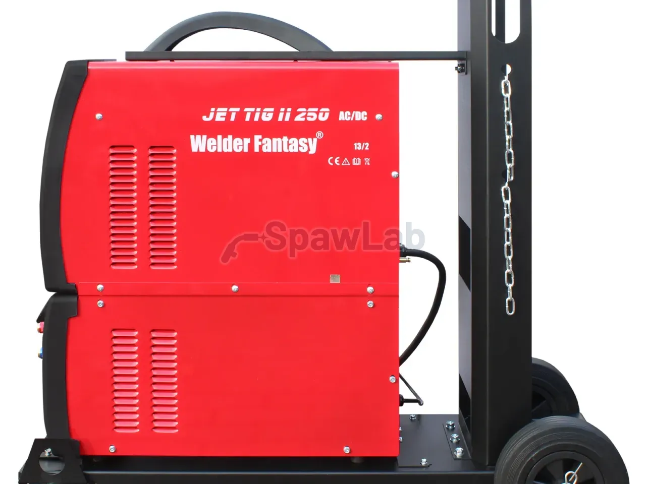 Inverter welder JET TIG II Tower AC/DC 250 A PFC Welder Fantasy with cooler, trolley and SGT18 4 m torch, photo 5
