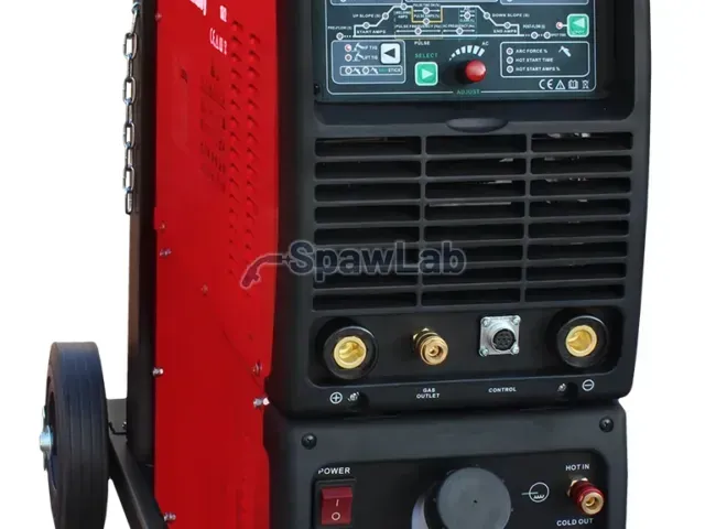 Inverter welder JET TIG II Tower AC/DC 320 A PFC Welder Fantasy with cooler, trolley and SGT18 4 m torch