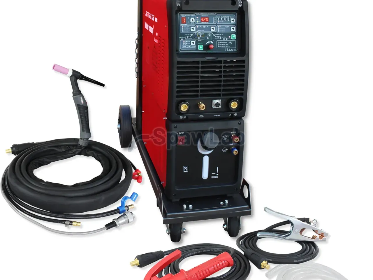 Inverter welder JET TIG II Tower AC/DC 320 A PFC Welder Fantasy with cooler, trolley and SGT18 4 m torch, photo 2
