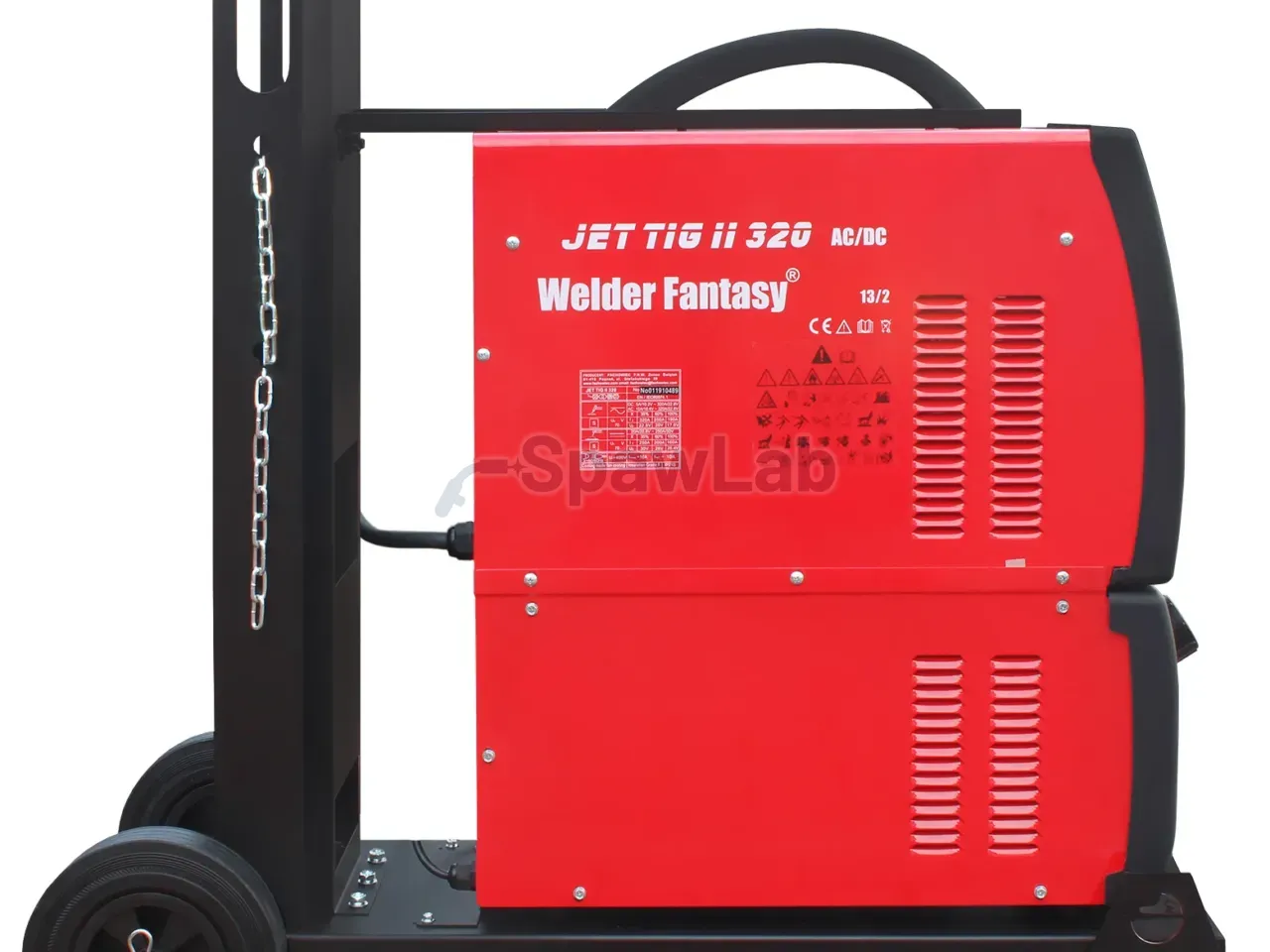 Inverter welder JET TIG II Tower AC/DC 320 A PFC Welder Fantasy with cooler, trolley and SGT18 4 m torch, photo 6