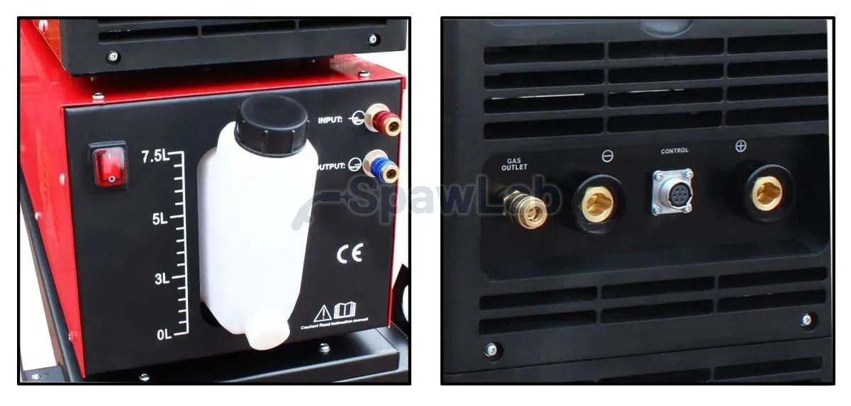Inverter welder JET TIG II Tower AC/DC 400A IGBT PFC Welder Fantasy + cooler + trolley + torch ARC-T5W 8m, photo 8
