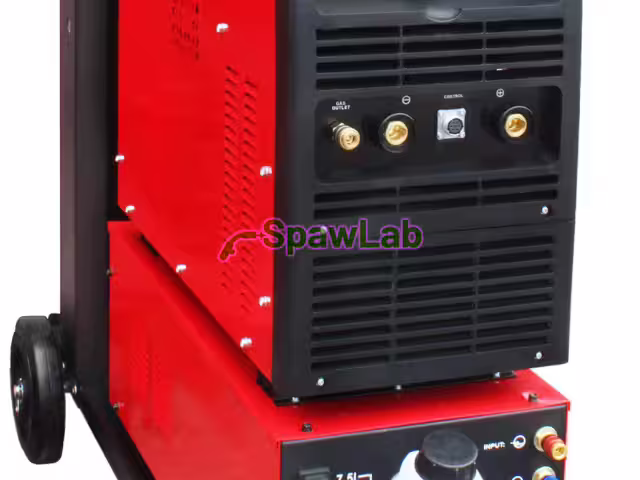 Inverter-Schweißgerät JET TIG II Tower AC/DC 400 A Welder Fantasy + Kühlgerät + Fahrwagen + Brenner T5W 8 m