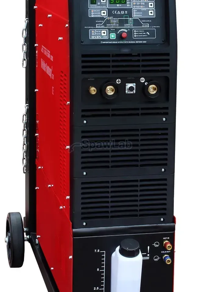Inverter welder JET TIG II Tower AC/DC 500A IGBT PFC Welder Fantasy + cooling unit + trolley + ARC T5W 4m HOT torch