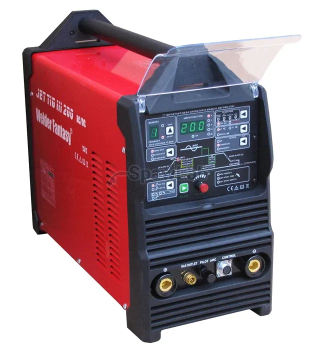 Spawarka inwertorowa JET TIG III AC/DC 200 3w1 IGBT PFC PLASMA Welder Fantasy+uchwyt tig parker HOT