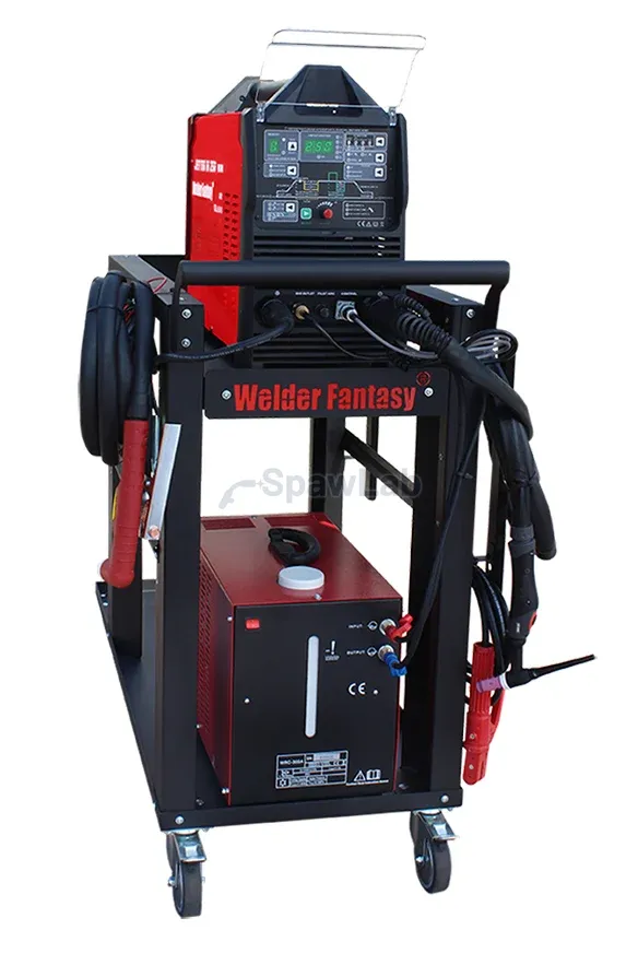 Inverter welder JET TIG III AC/DC 250 A Welder Fantasy with cooler and trolley