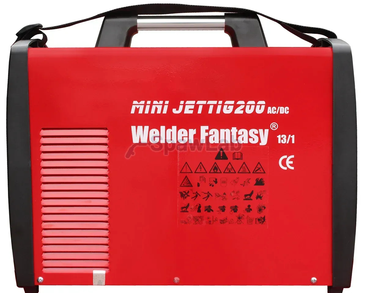 Inverter welder mini JET TIG AC/DC 200 IGBT Welder Fantasy with Parker torch, photo 4