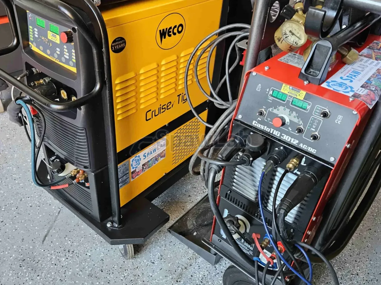 WECO Cruiser 322 AC/DC, gebrauchtes WIG-Schweißgerät, Bild 6