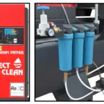 Screw compressor ARROW II VSD 15 kW/500 710-1100 l/min. 16 Bar kit tank-mounted horizontal 500L+ dryer + filters ISO 8573-1 1:4:1, photo 11