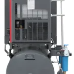 Screw compressor ARROW II VSD 15 kW/500 710-1100 l/min. 16 Bar kit tank-mounted horizontal 500L+ dryer + filters ISO 8573-1 1:4:1, photo 8