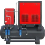 Screw compressor ARROW II VSD 15 kW/500 720-1800 l/min. 10 Bar kit tank-mounted horizontal 500L + dryer + filters ISO 8573-1 1:4:1, photo 6