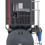 Screw compressor ARROW II VSD 15 kW/500 720-1800 l/min. 10 Bar kit tank-mounted horizontal 500L + dryer + filters ISO 8573-1 1:4:1, photo 8