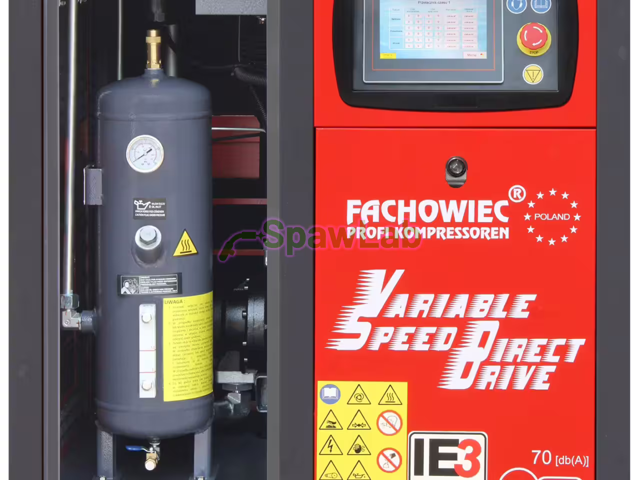 Screw compressor Profi Kompressoren ARROW II 15 kW VSD 720 to 1800 l/min 10 bar 400 V direct drive, photo 4