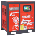 Screw compressor Profi Kompressoren ARROW II 22 kW VSD 1160 to 3000 l/min 10 bar 400 V direct drive