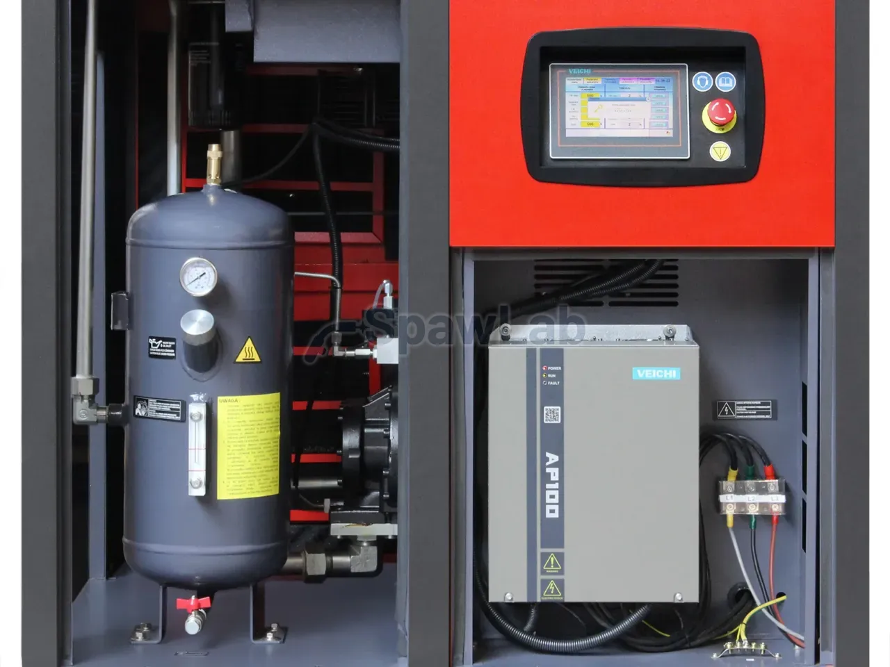 Screw compressor Profi Kompressoren ARROW II 37 kW VSD 2040 to 5600 l/min 10 bar 400 V direct drive, photo 6