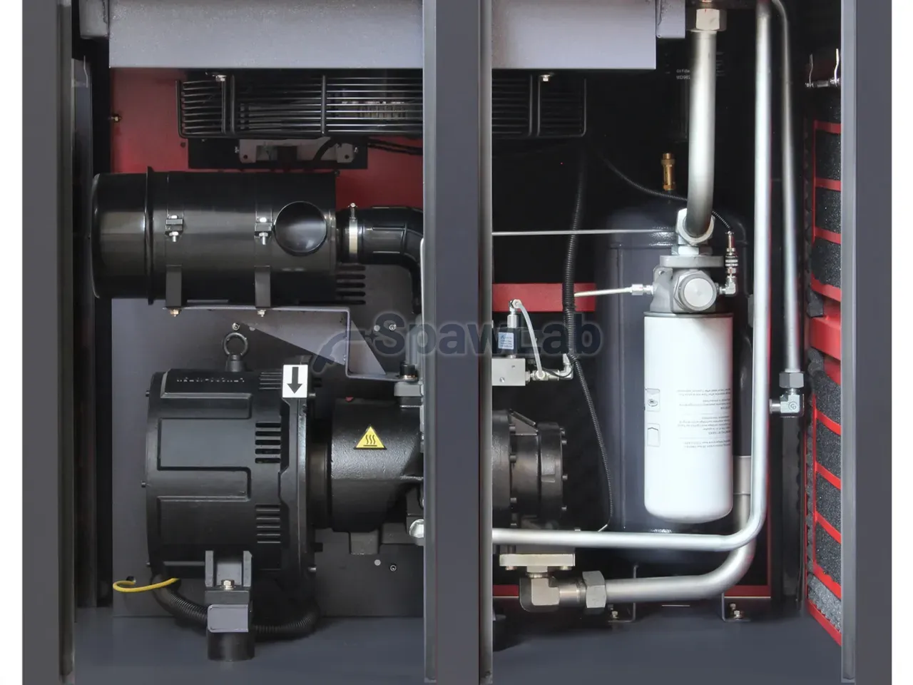 Screw compressor Profi Kompressoren ARROW II 37 kW VSD 2040 to 5600 l/min 10 bar 400 V direct drive, photo 8