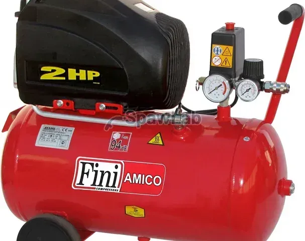 Kolbenkompressor Fini Amico 25/SF2500, 24 l Behälter