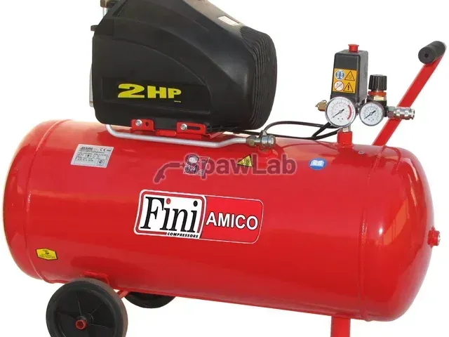 Kolbenkompressor Fini Amico 50/SF2500, 50 l Behälter