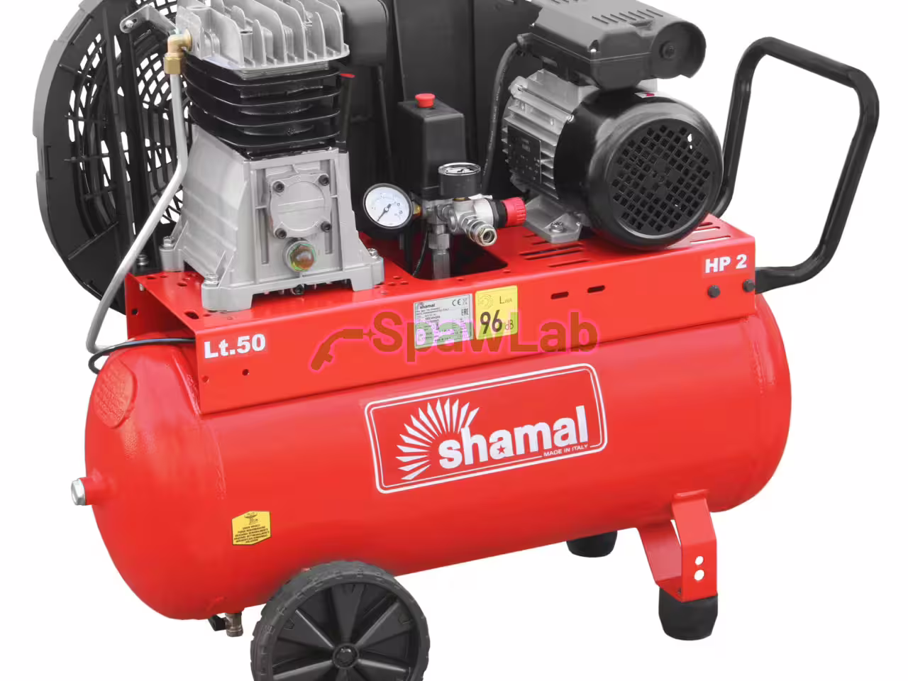 Piston compressor Shamal CM 255/50 SB28 230 V 1.5 kW 10 bar