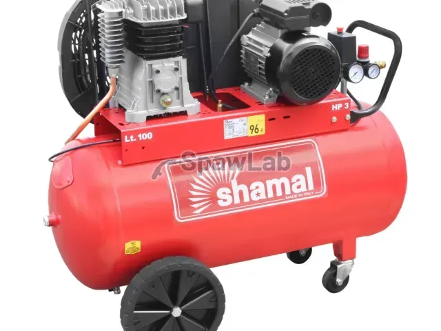 Piston compressor Shamal CM 330/100 SB28C 2.2 kW 230 V 10 bar