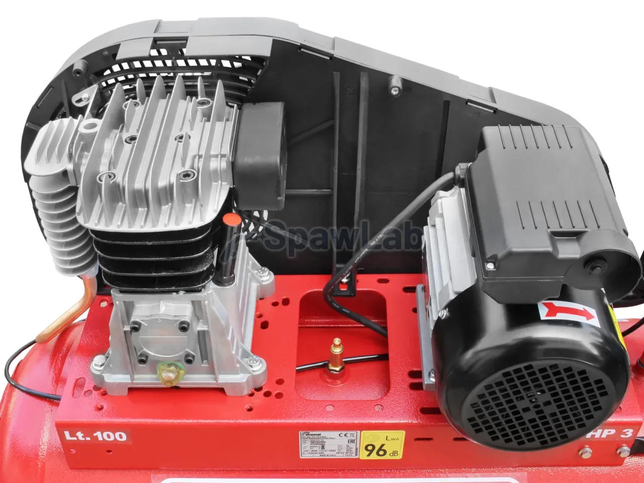 Sprężarka tłokowa kompresor Shamal CM 330/100 SB28C 2.2kW 230V 10 bar, zdjęcie 2