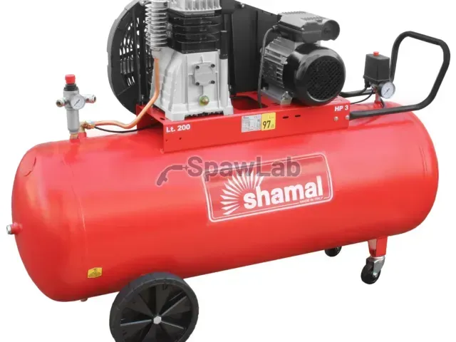 Kolbenkompressor Shamal CM 390/200 SB38C 2,2 kW 230 V 10 bar
