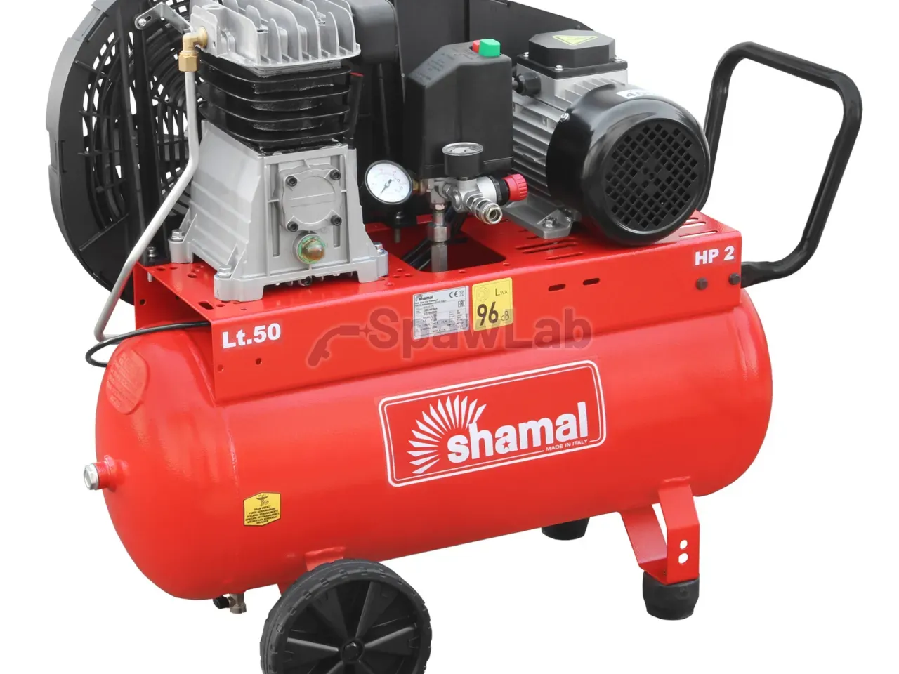 Piston compressor Shamal CT 255/50 SB28 400 V 1.5 kW 10 bar