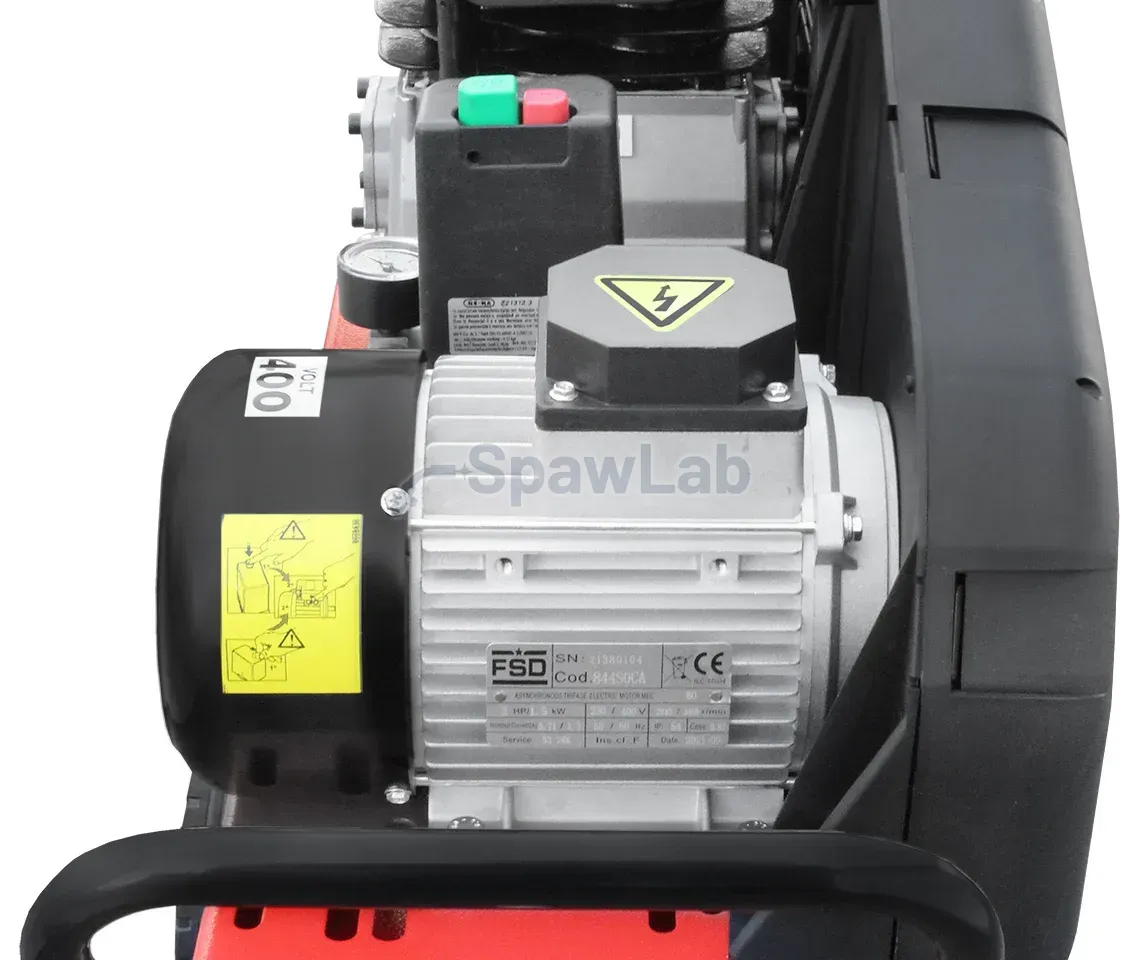 Piston compressor Shamal CT 255/50 SB28 400 V 1.5 kW 10 bar, photo 4