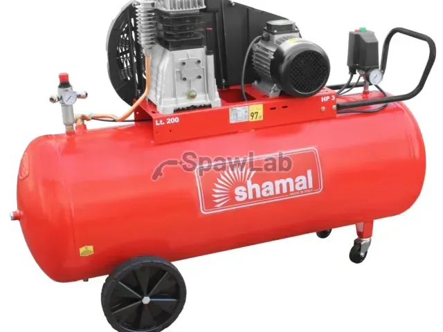 Piston compressor Shamal CT 390/200 SB38C 400 V 2.2 kW 10 bar